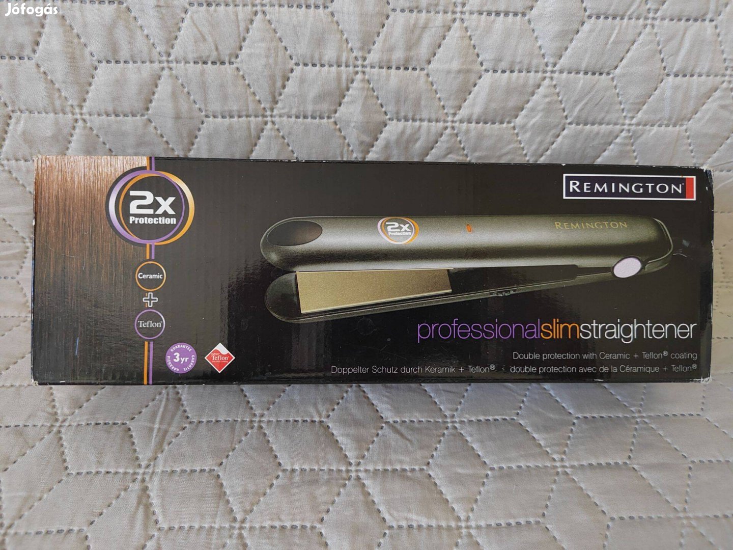 Remington professionalslimstraightener Ceramic+Teflon hajvasaló