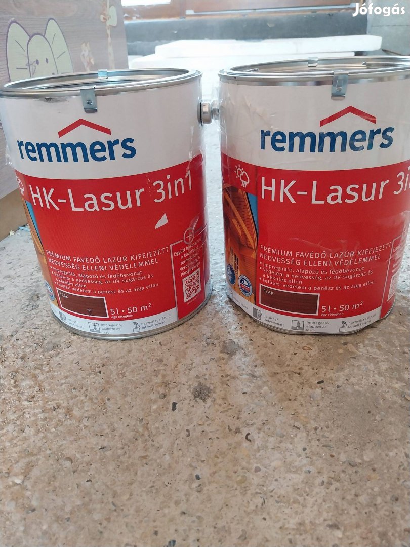 Remmers HK-Lasur 3in1 vékonylazúr, teak (tölgy)