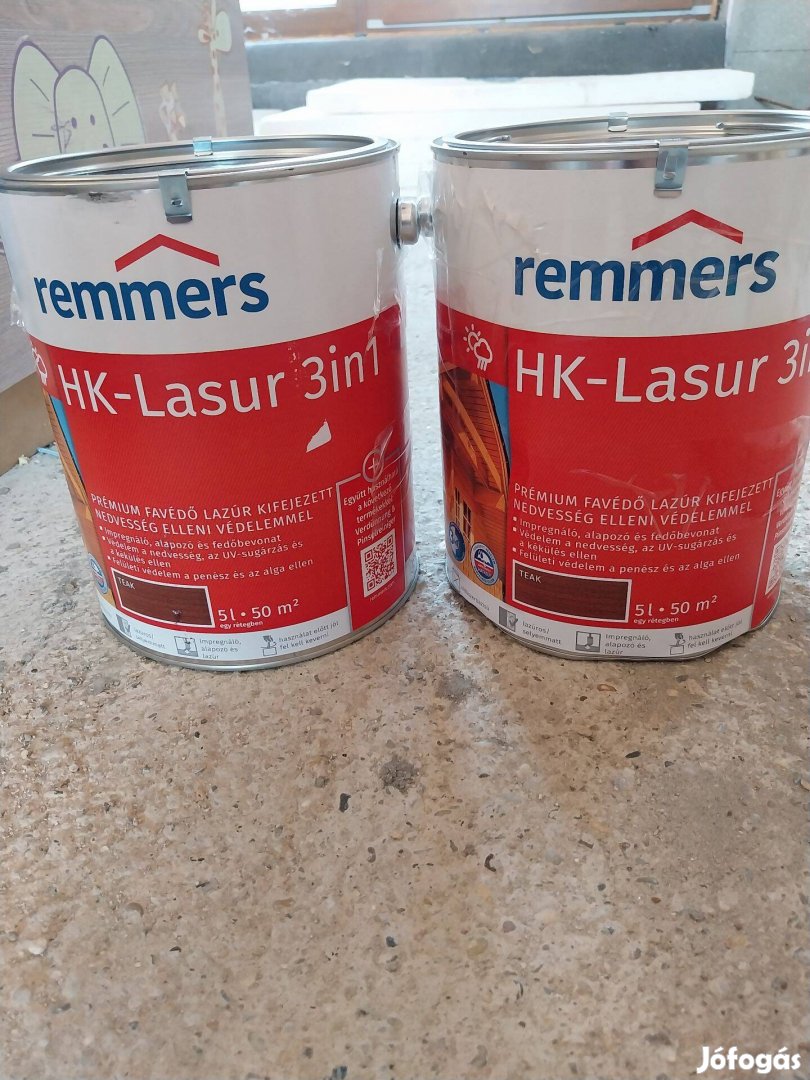 Remmers HK-Lasur 3in1 vékonylazúr, teak (tölgy)