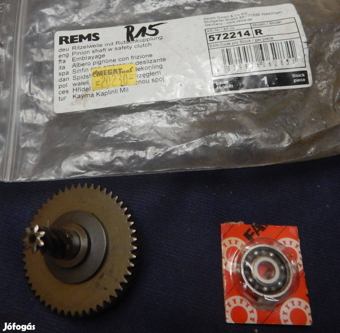 Rems Power Press E 572214 R présgép alkatrész