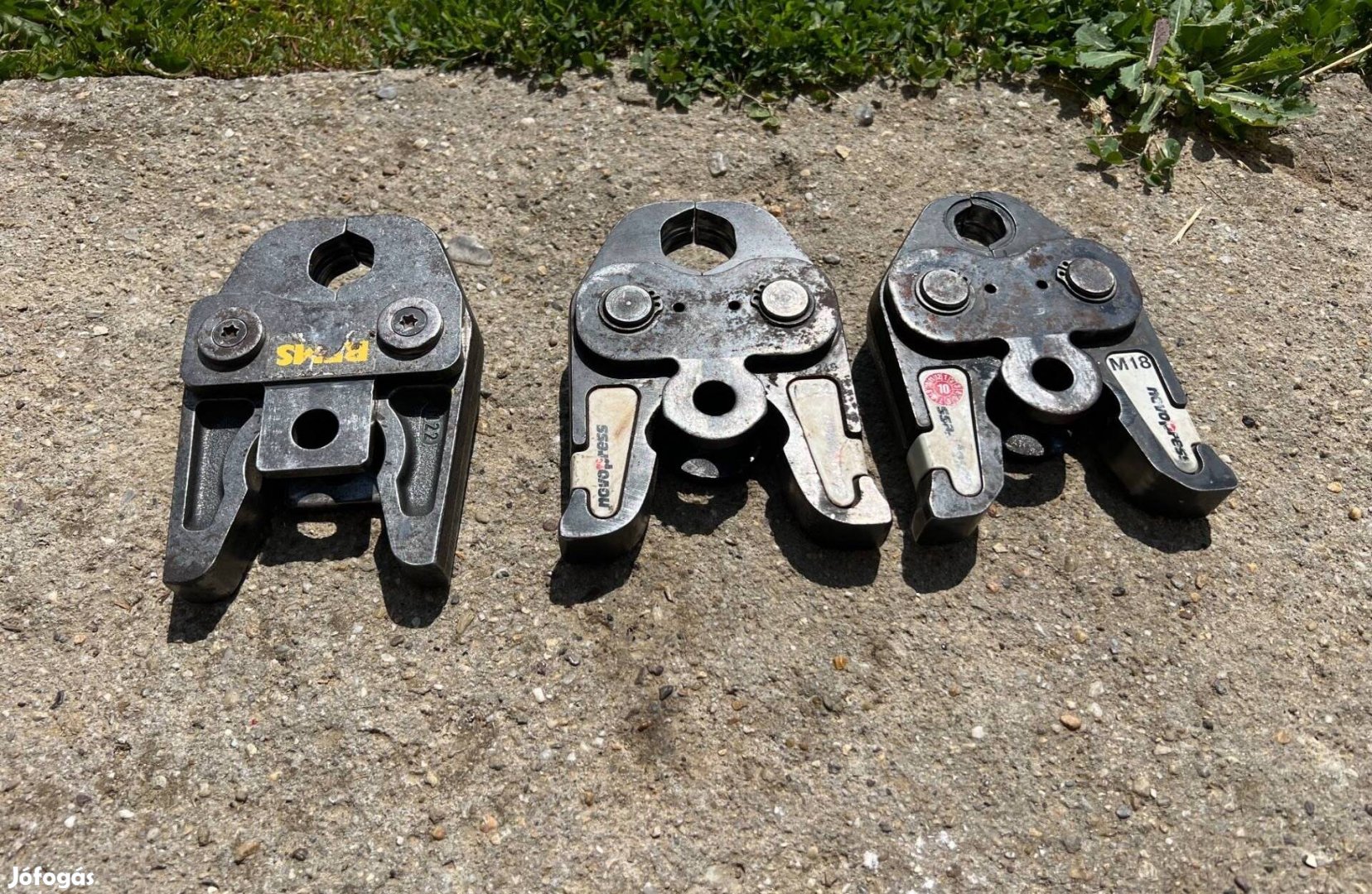 Rems geberit préspofák pressz fejek m18 m22 m28