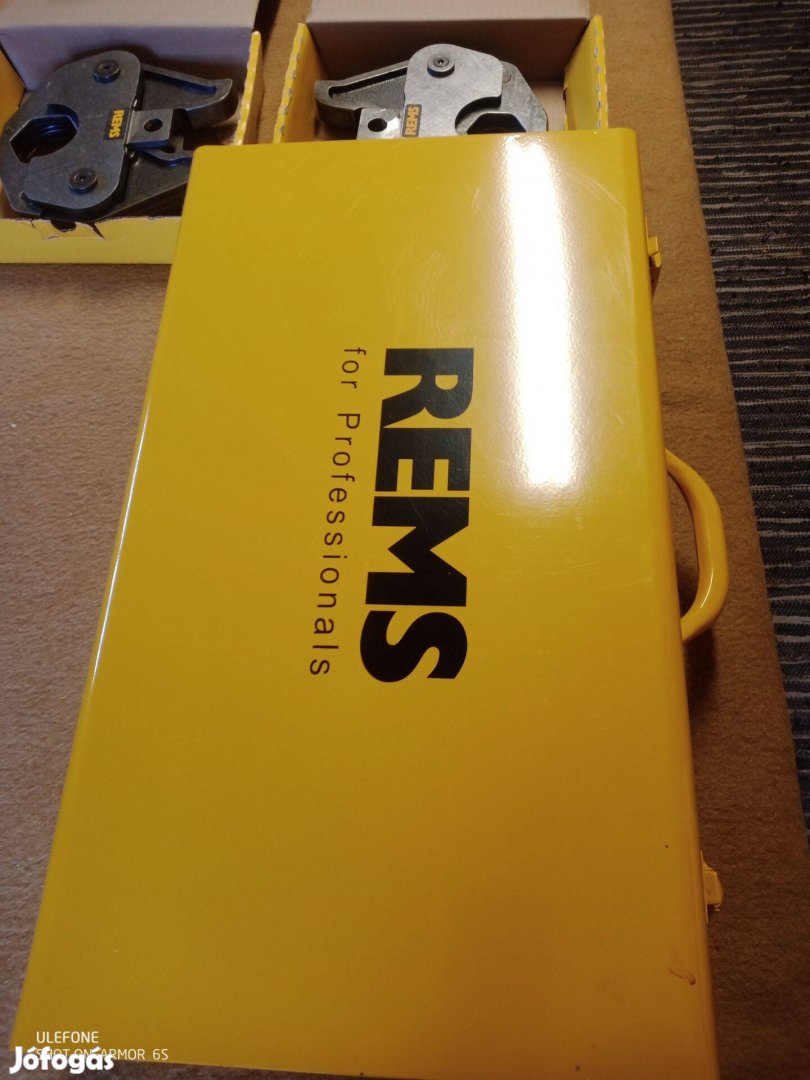 Rems presszgép,presszfejek