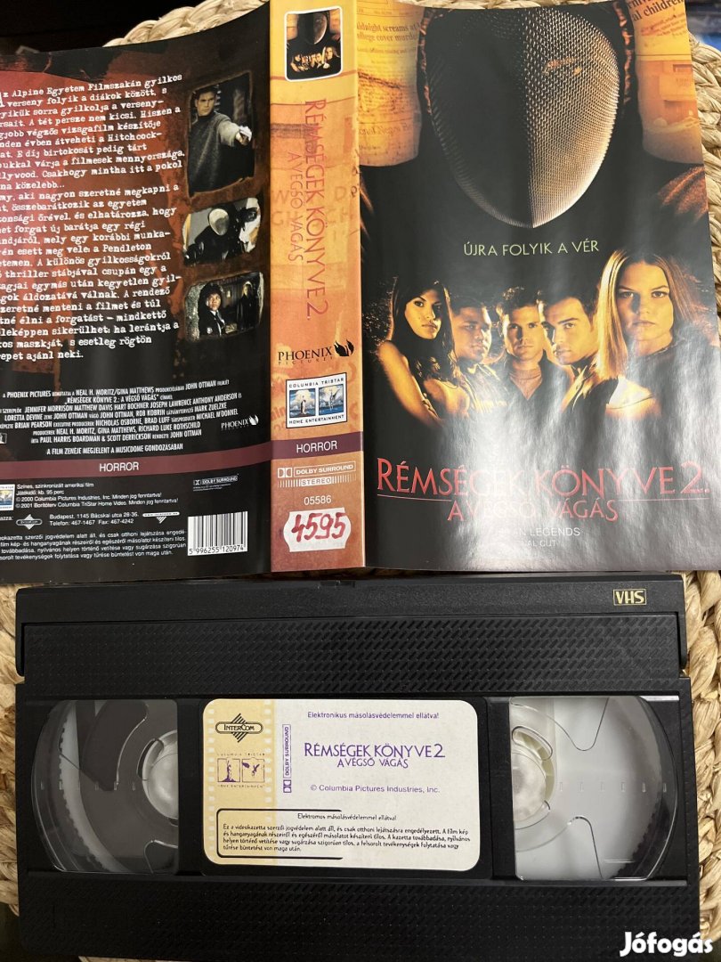 Rémségek könyve 2 vhs