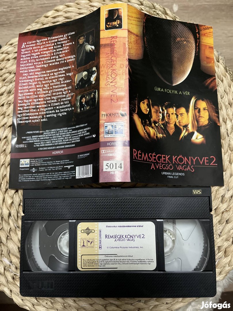 Rémségek könyve 2 vhs film