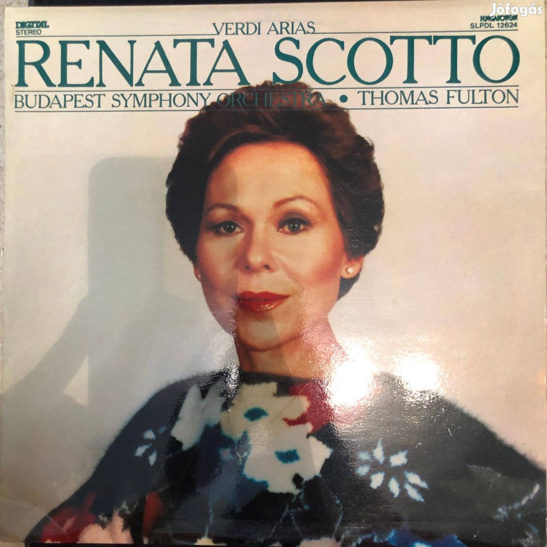 Renata Scotto Verdi Arias Thomas Fulton | LP Vinyl Bakelit