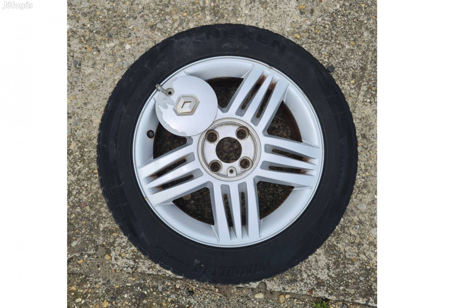 Renault 16" aluminium pótkerék