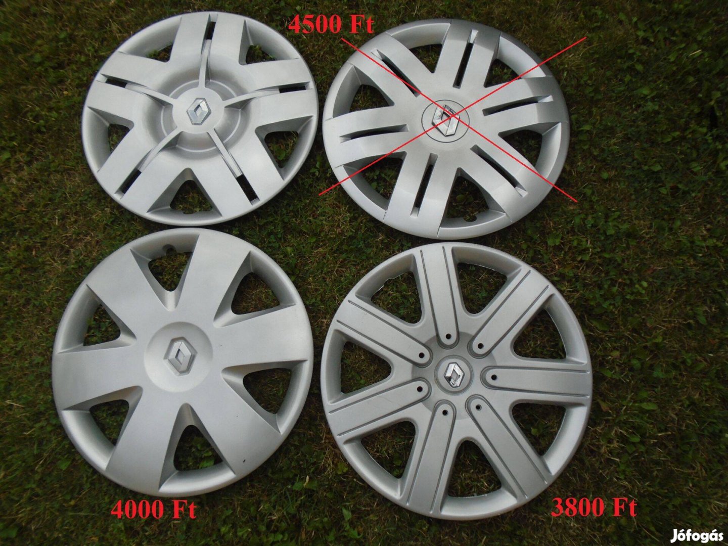 Renault 16" gyári dísztárcsa 1-1 db eladó