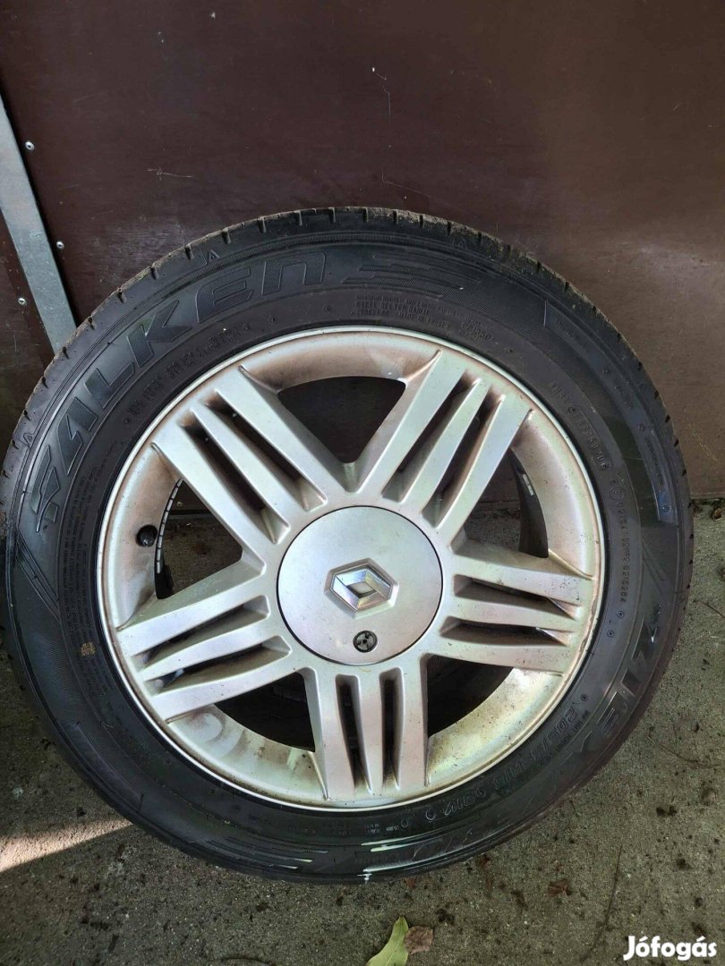Renault 16 colos alufelni szett nyári gumival 4x100 60,1