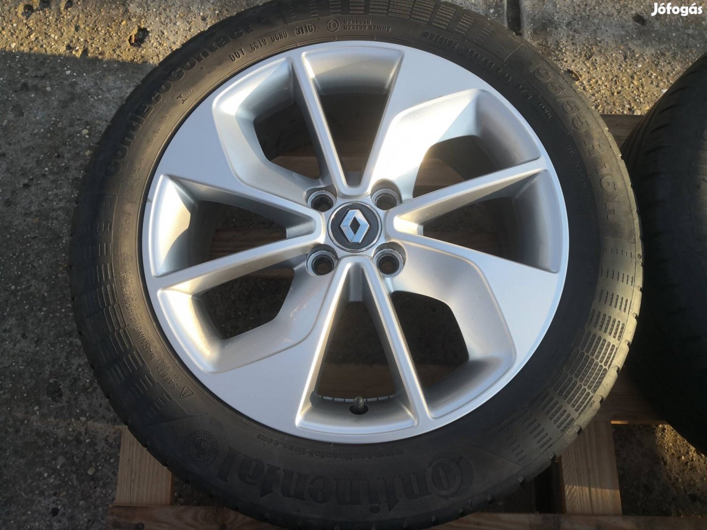 Renault 16-os gyári alukerék 4x100-as