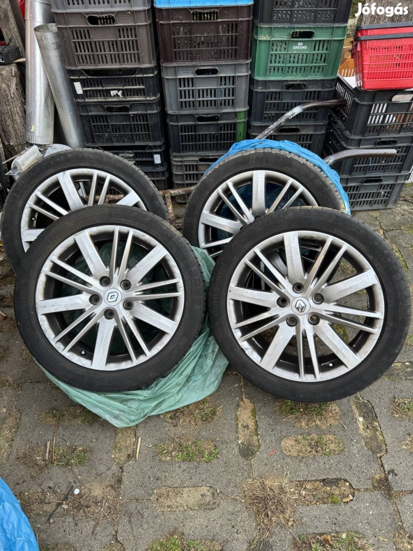 Renault 17" alufelni szett 5x114,3