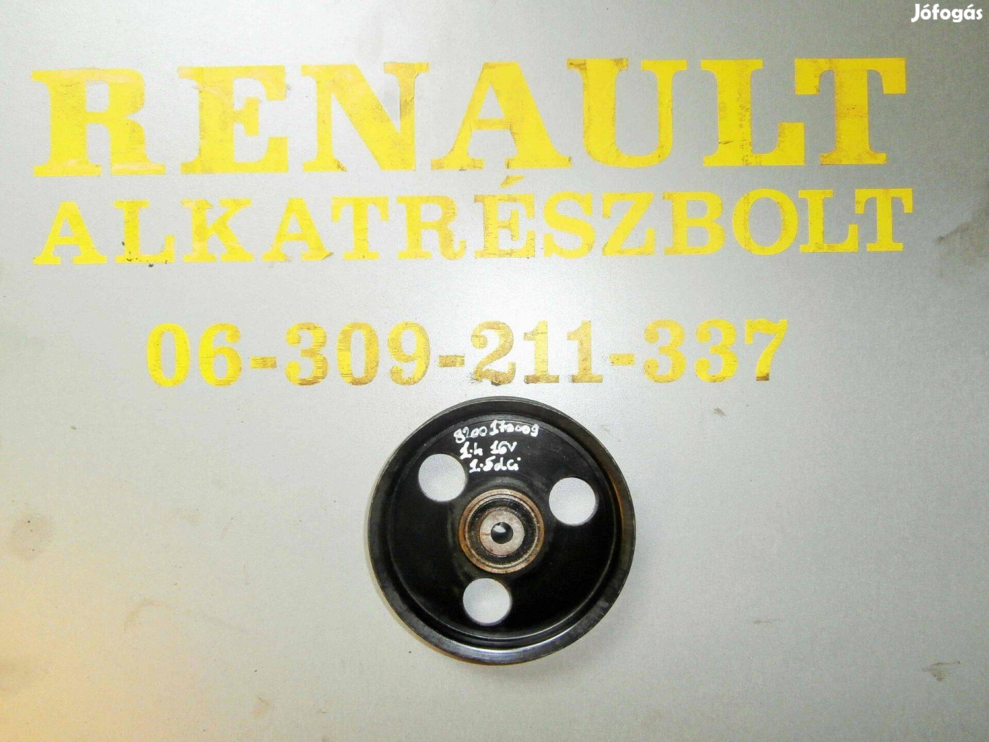 Renault 1.4 16V 1.5dci 8200170009 szíjtárcsa