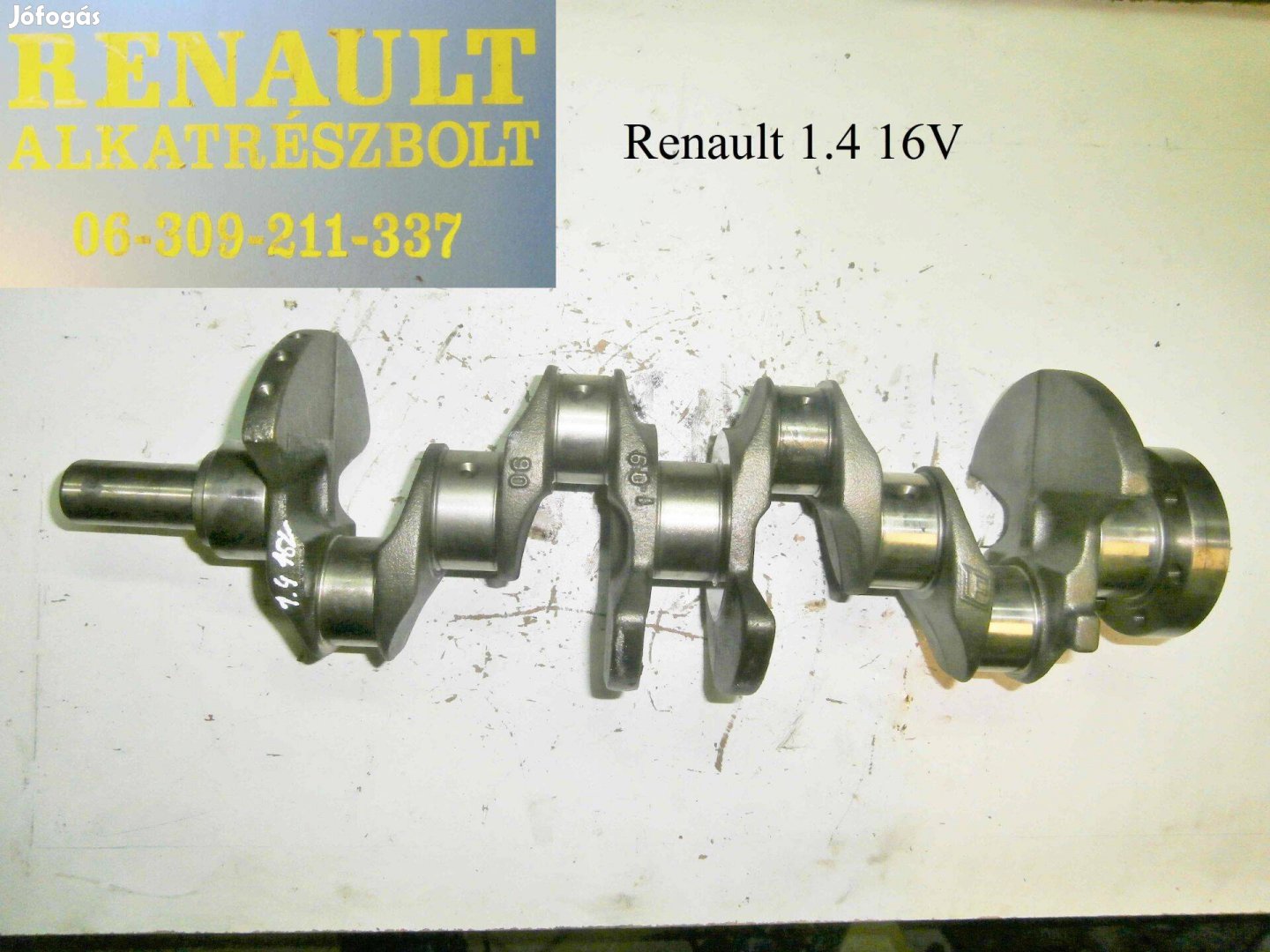 Renault 1.4 16V főtengely