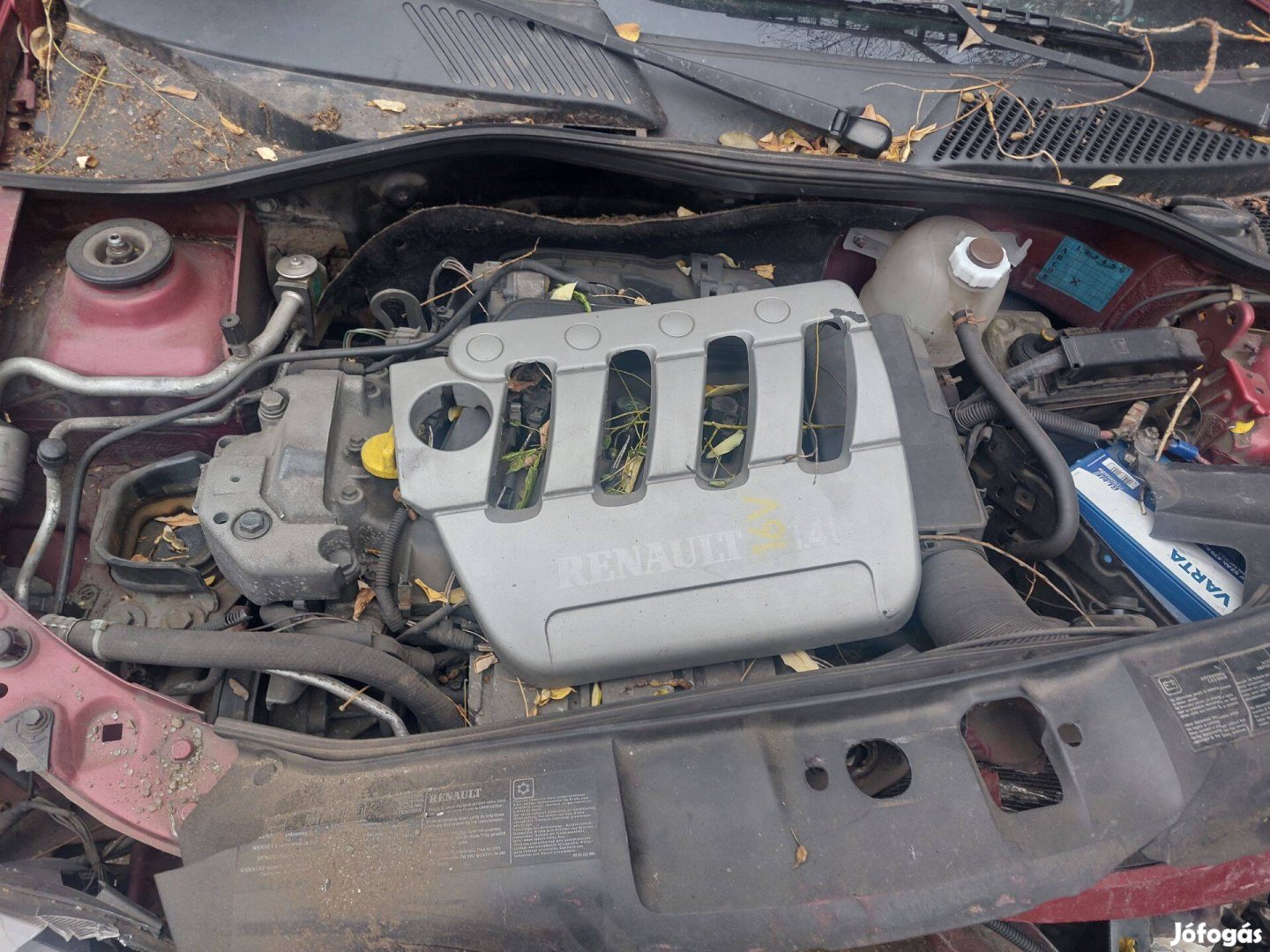 Renault 1.4 16V komplett motor K4jc