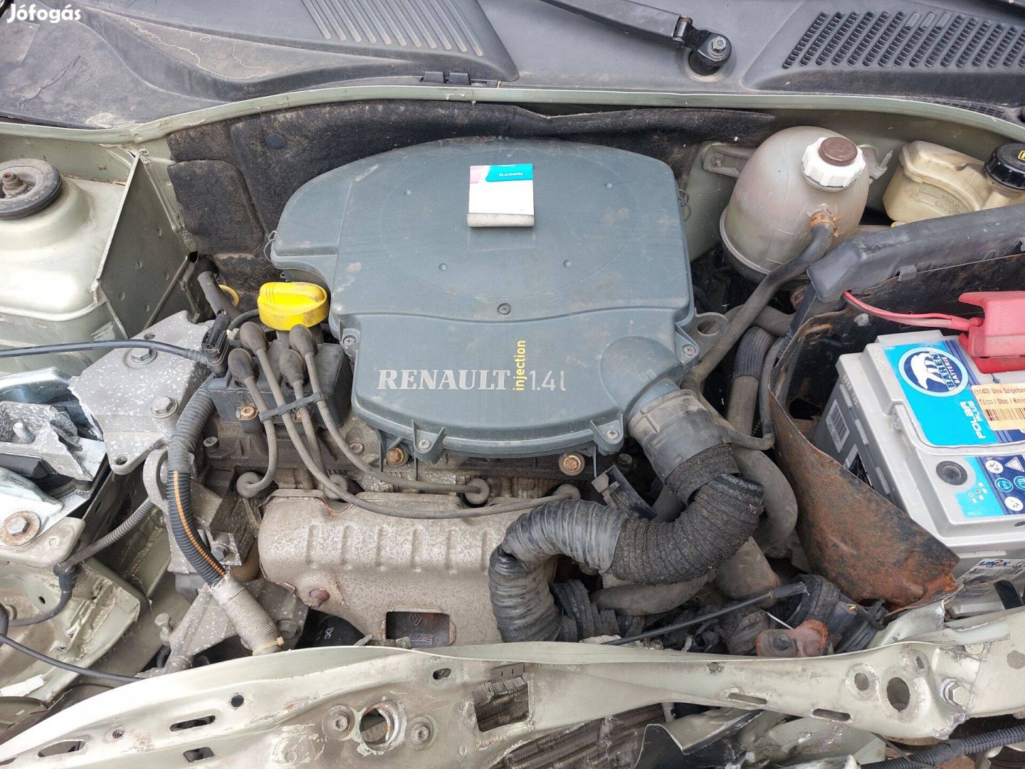 Renault 1.4 8V komplett motor K7JA700R
