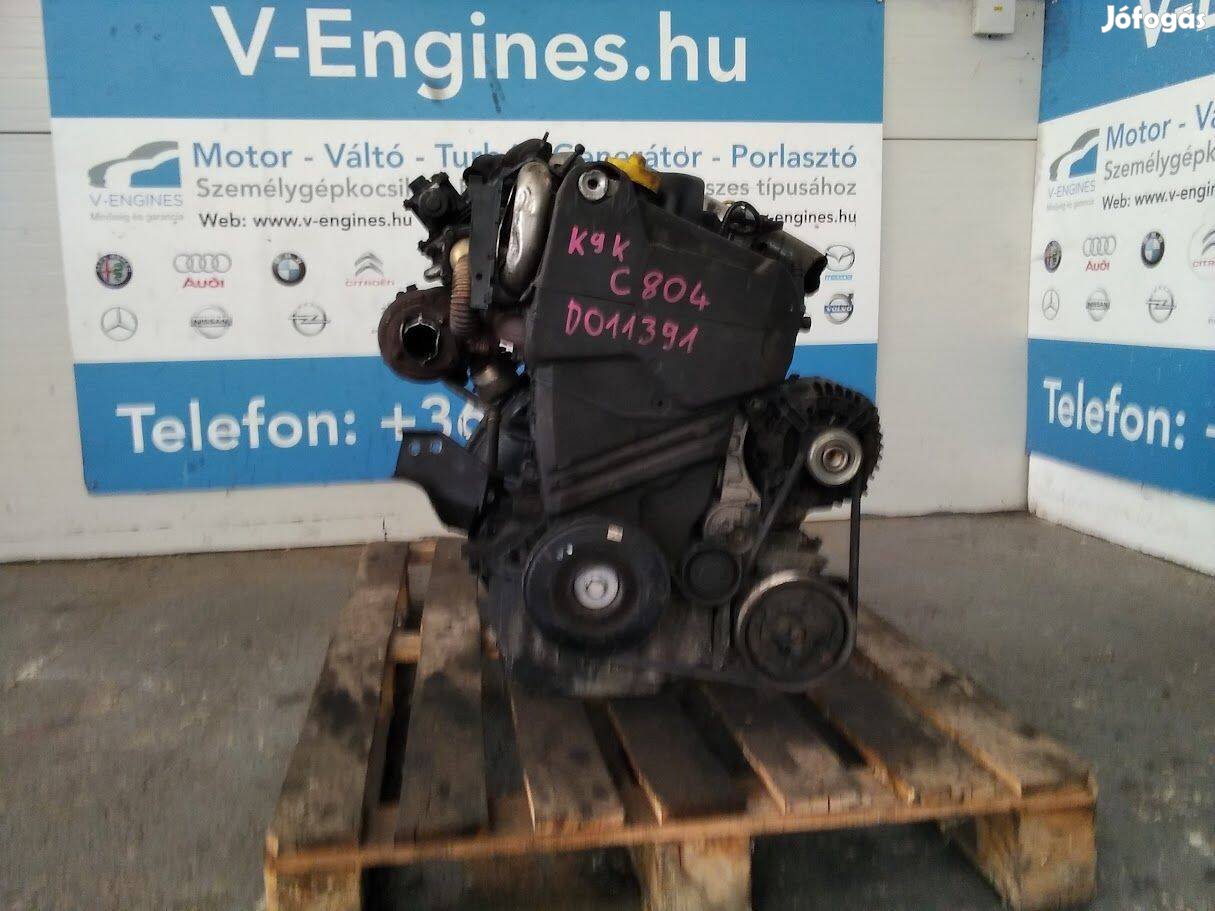 Renault 1,5DCI K9KC804 bontott motor