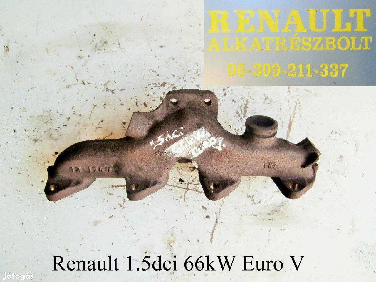 Renault 1.5dci 66kW Euro V leömlő