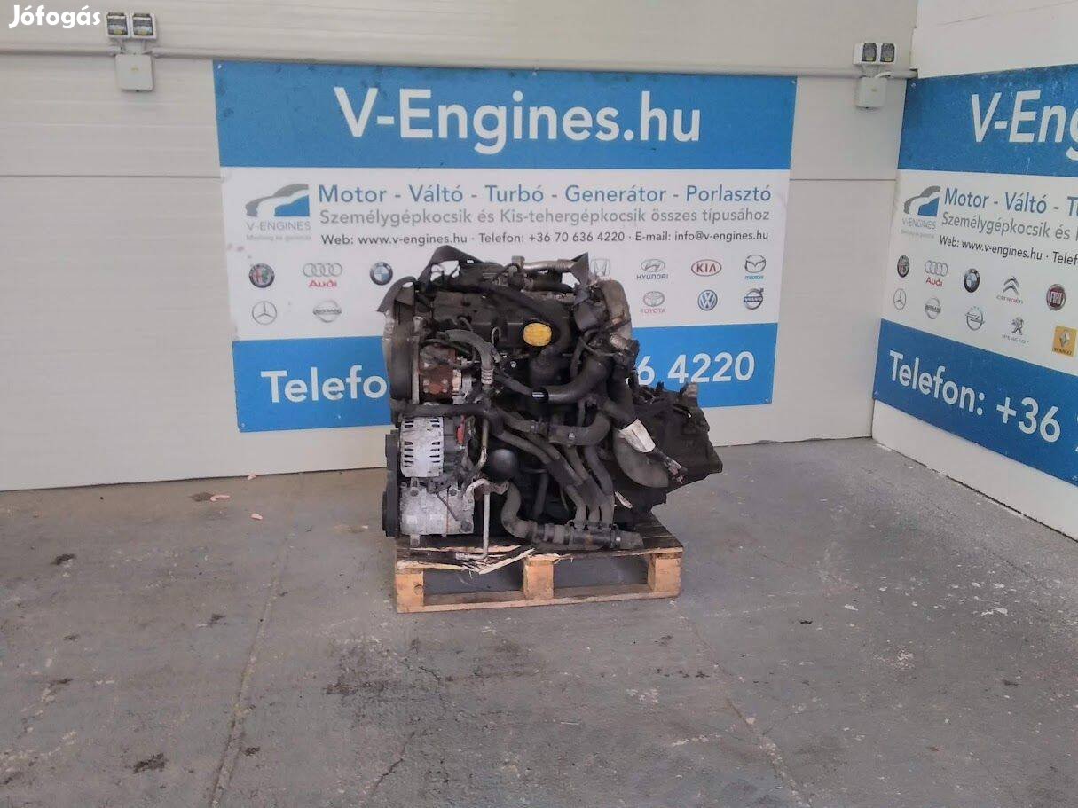 Renault 1,9DCI, F9QP872 bontott motor