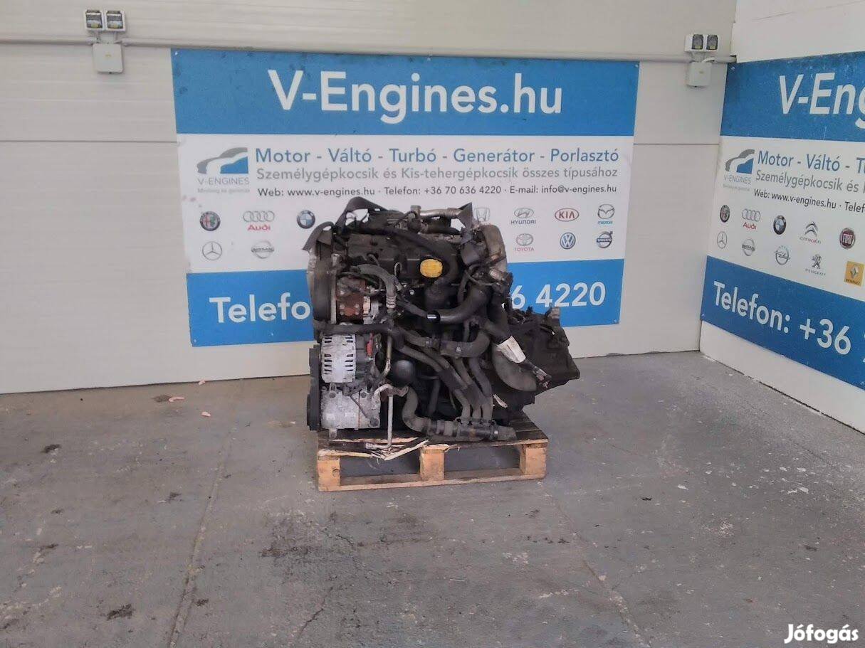 Renault 1,9DCI, F9QP872 bontott motor