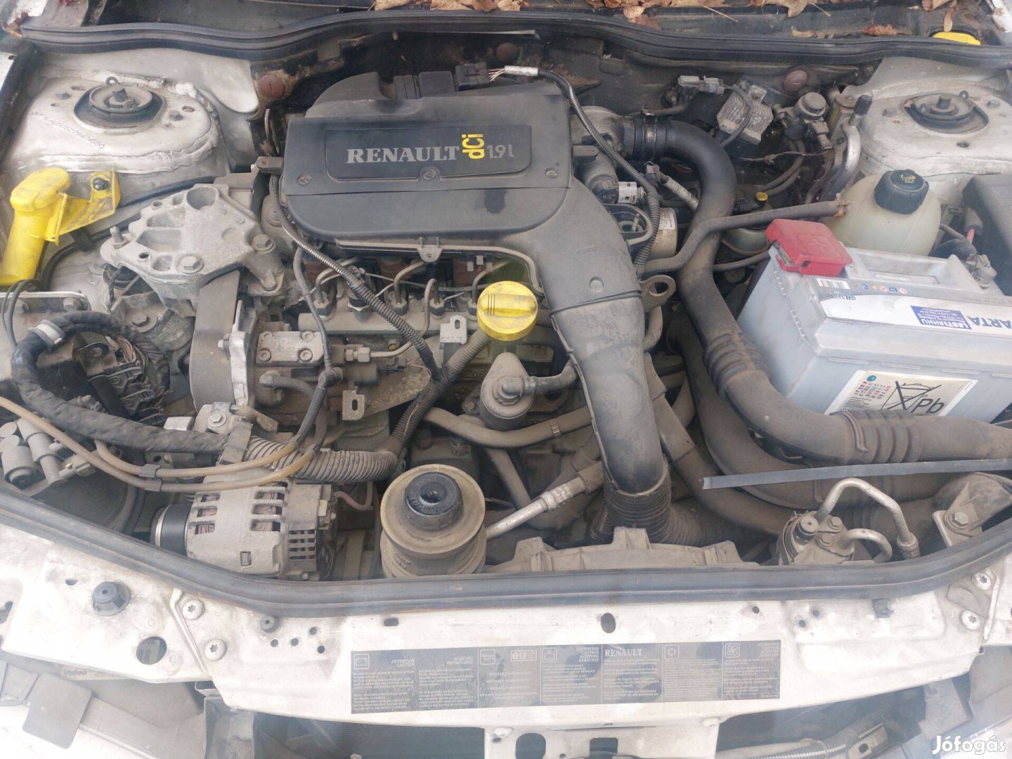 Renault 1.9 Dci komplett motor F9Qk732