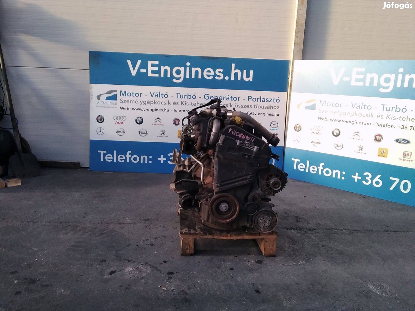 Renault 1, 5 DCI K9KG724 komplett bontottmotor