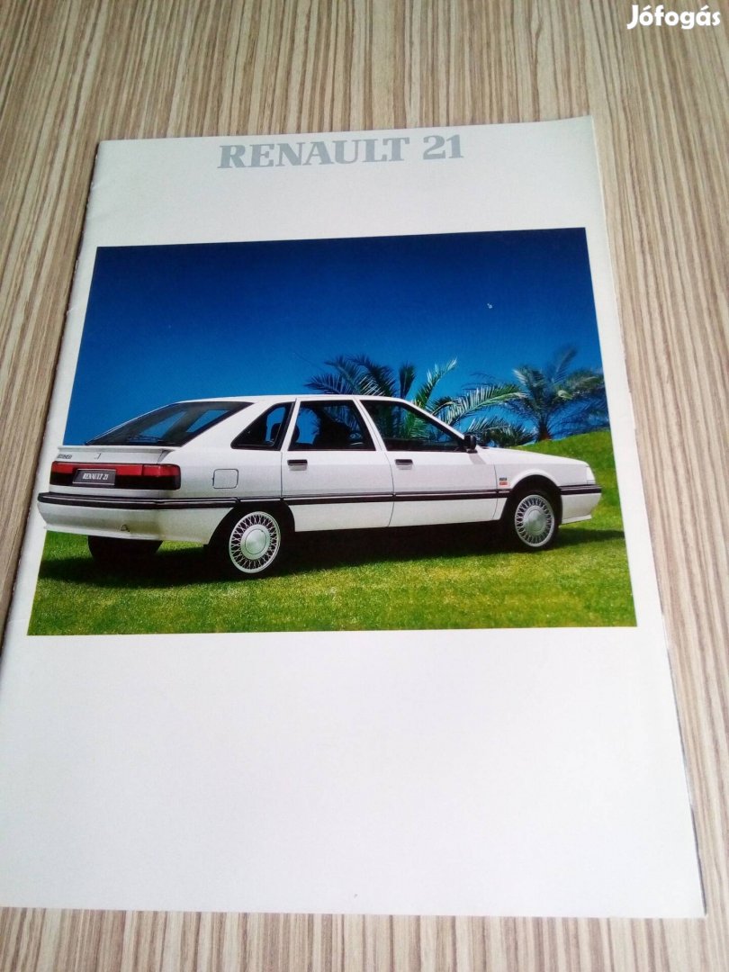 Renault 21 (1990) prospektus, katalógus.