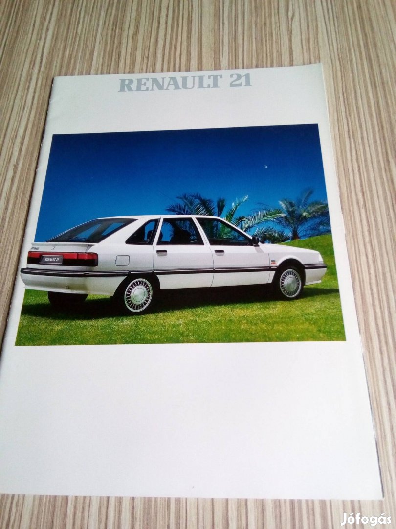 Renault 21 (1990) prospektus, katalógus.