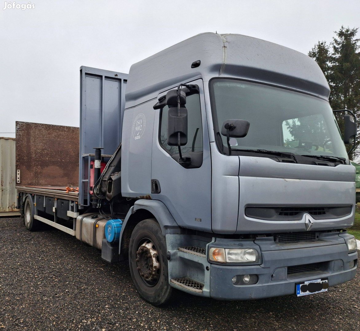 Renault 22A Premium darus - emelőhátfalas