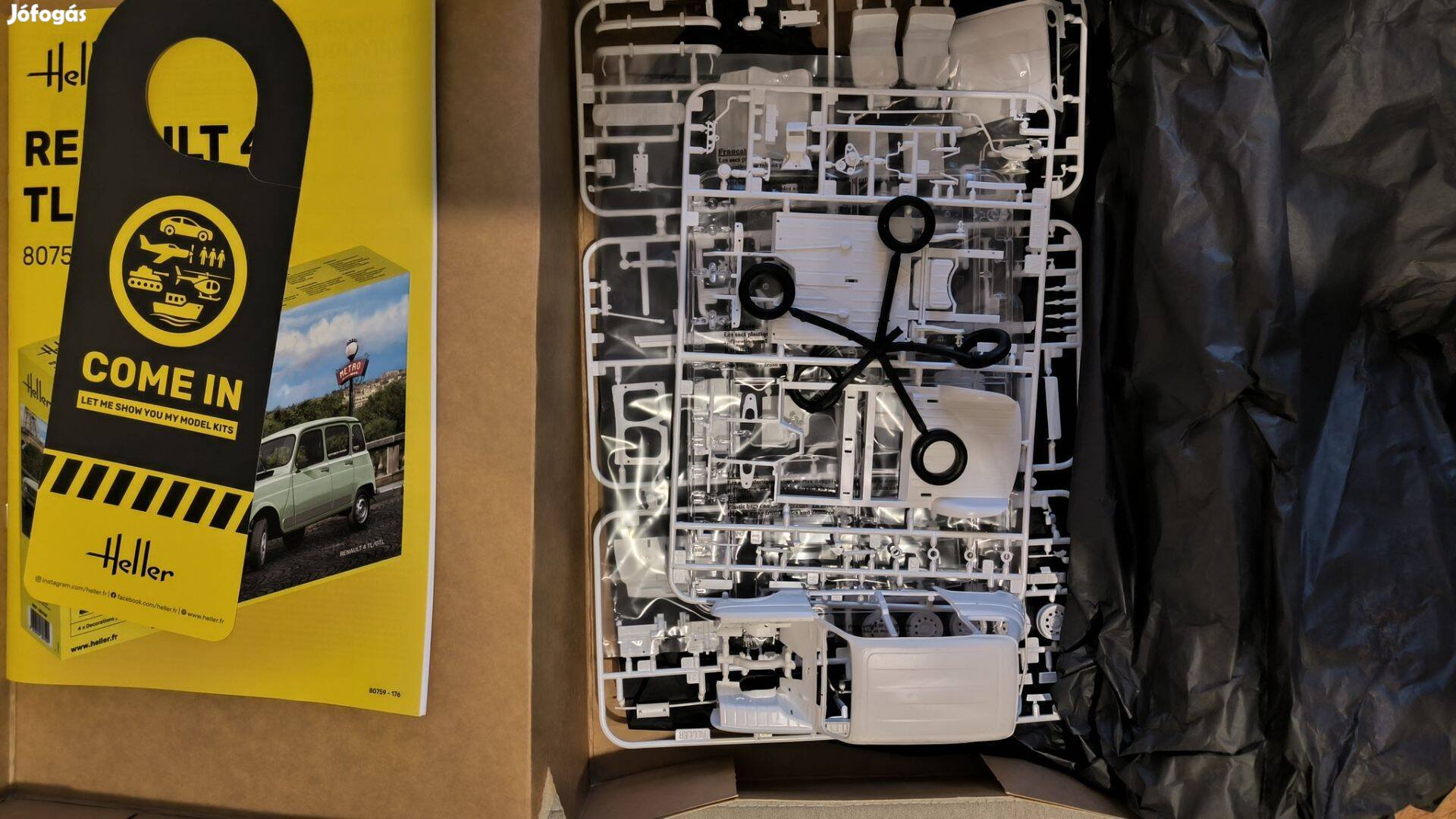 Renault 4TL/GTL 1:24 makett (Heller)