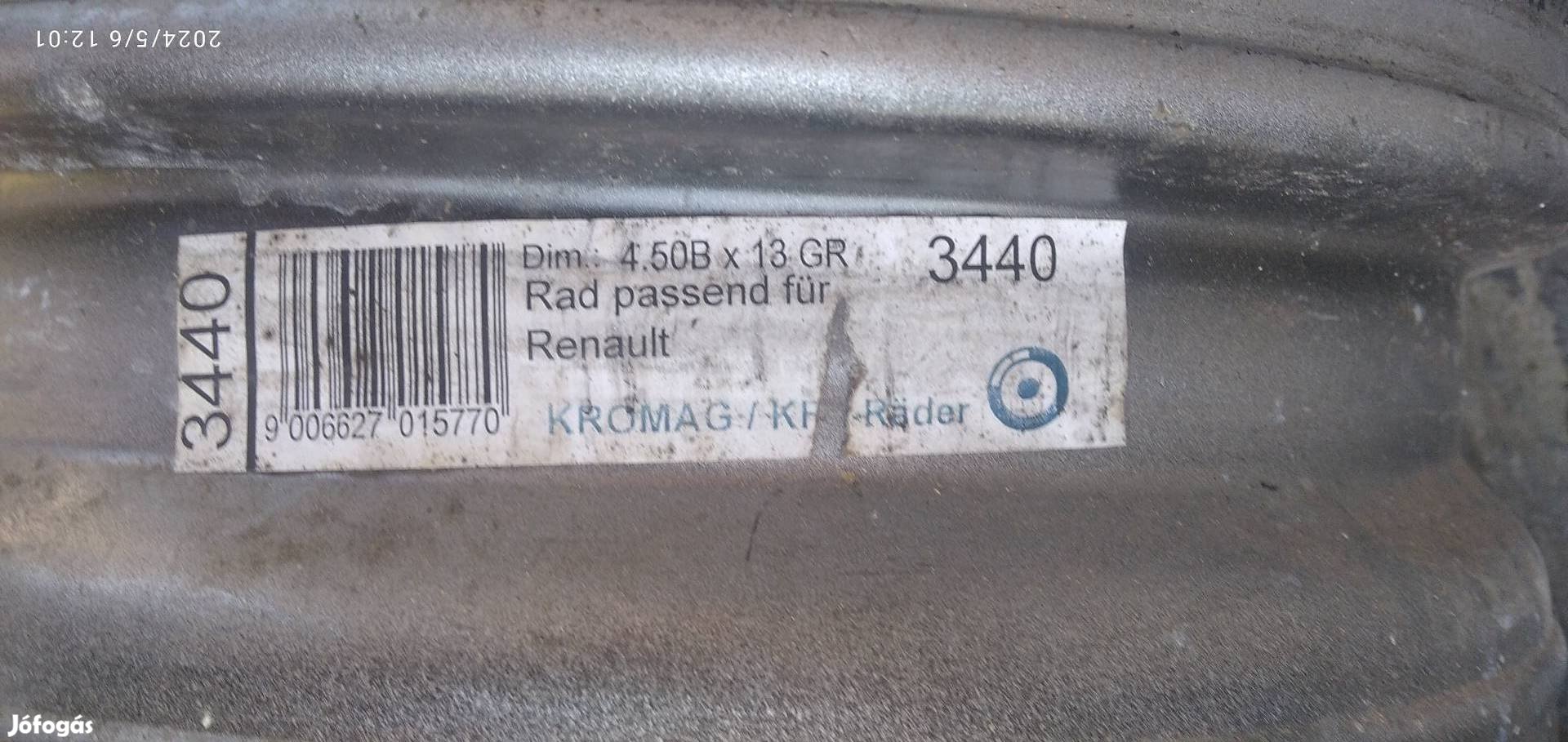 Renault 4db  lemezfelni egyben eladó