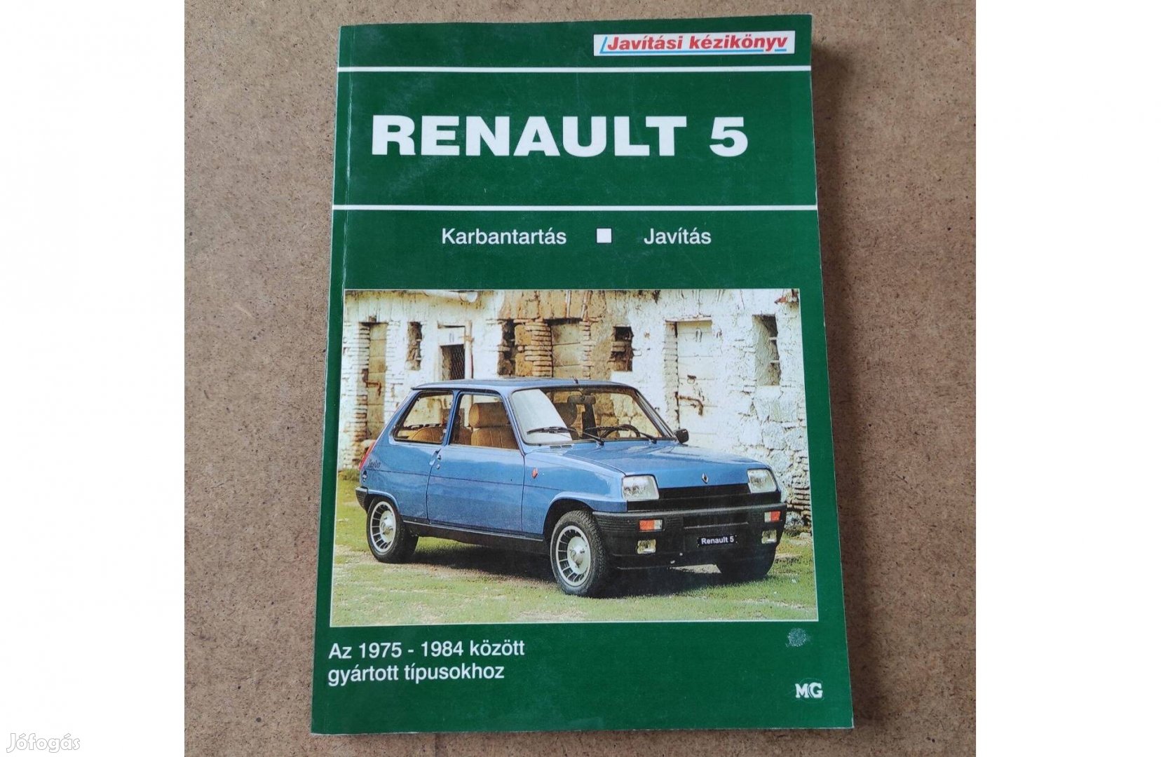 Renault 5 javítási karbantartási könyv
