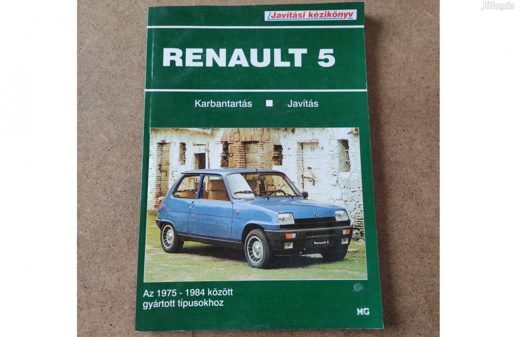 Renault 5 javítási karbantartási könyv