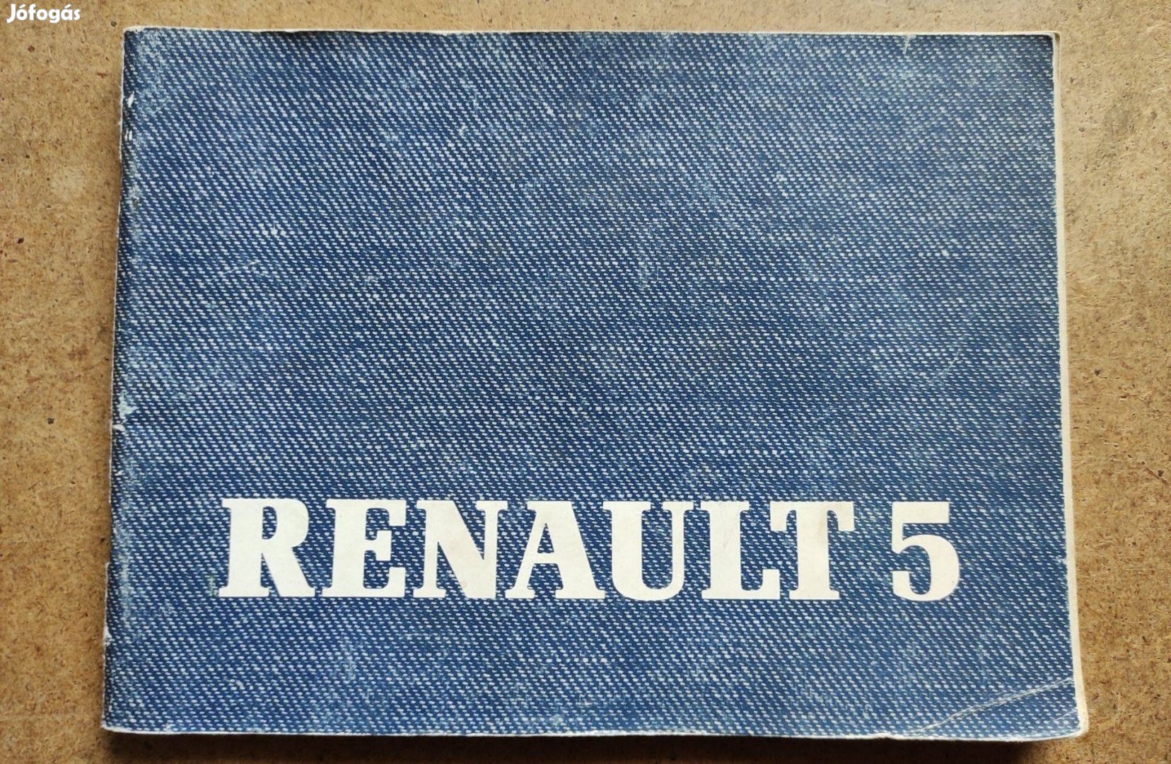 Renault 5 kezelési útmutató. 1985.07-
