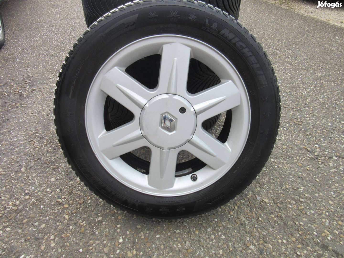 Renault 5x108 alufelni 205/55 R 16 téli gumival eladó