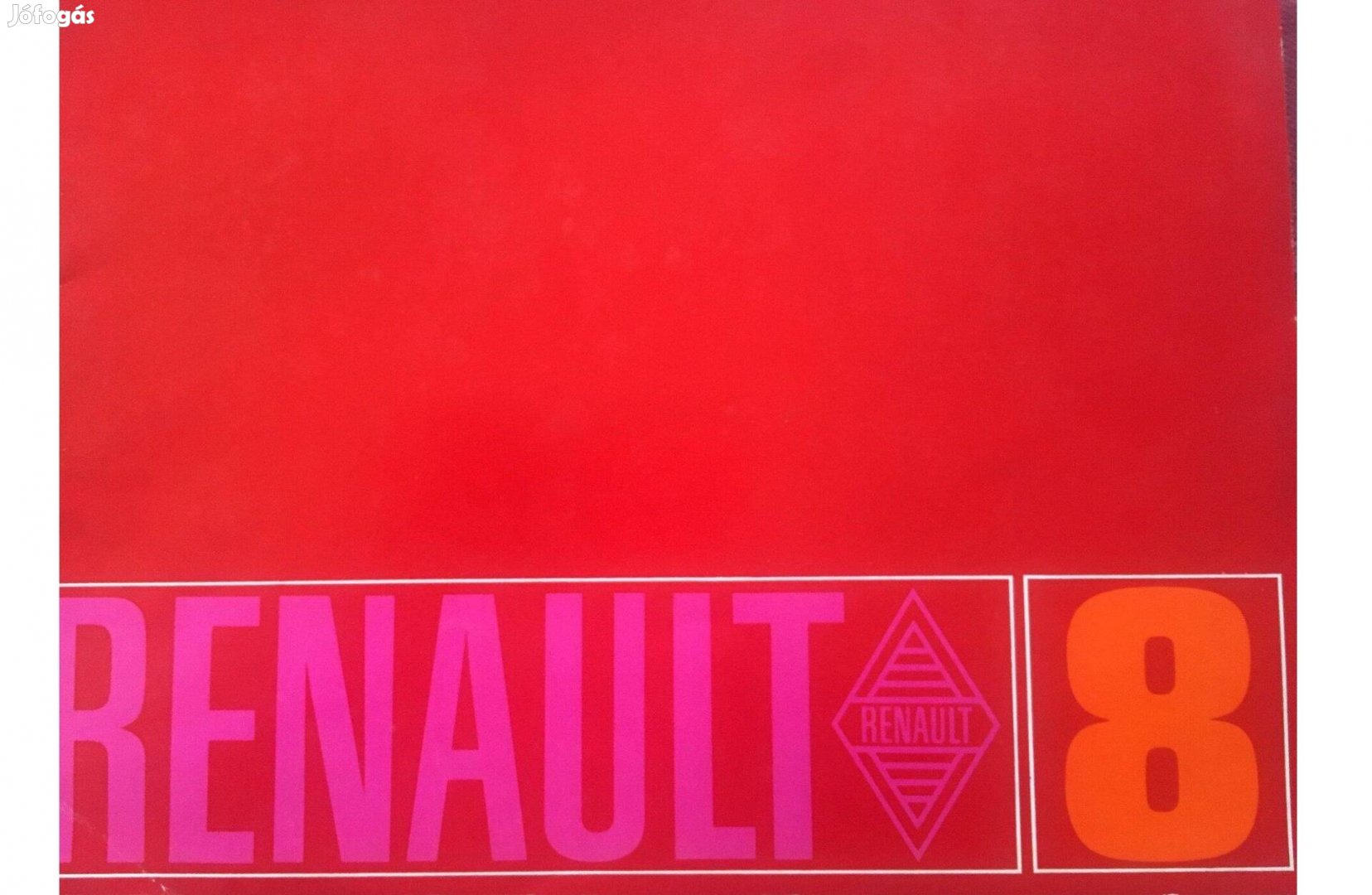 Renault 8 '68 prospektus
