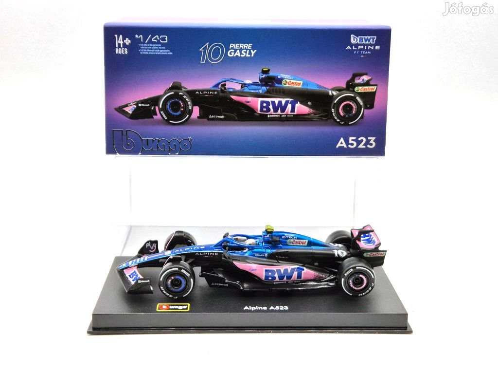 Renault Alpine A523 BWT Racing F1 #10 (2023) - Pierre Gasly - PILÓTÁV
