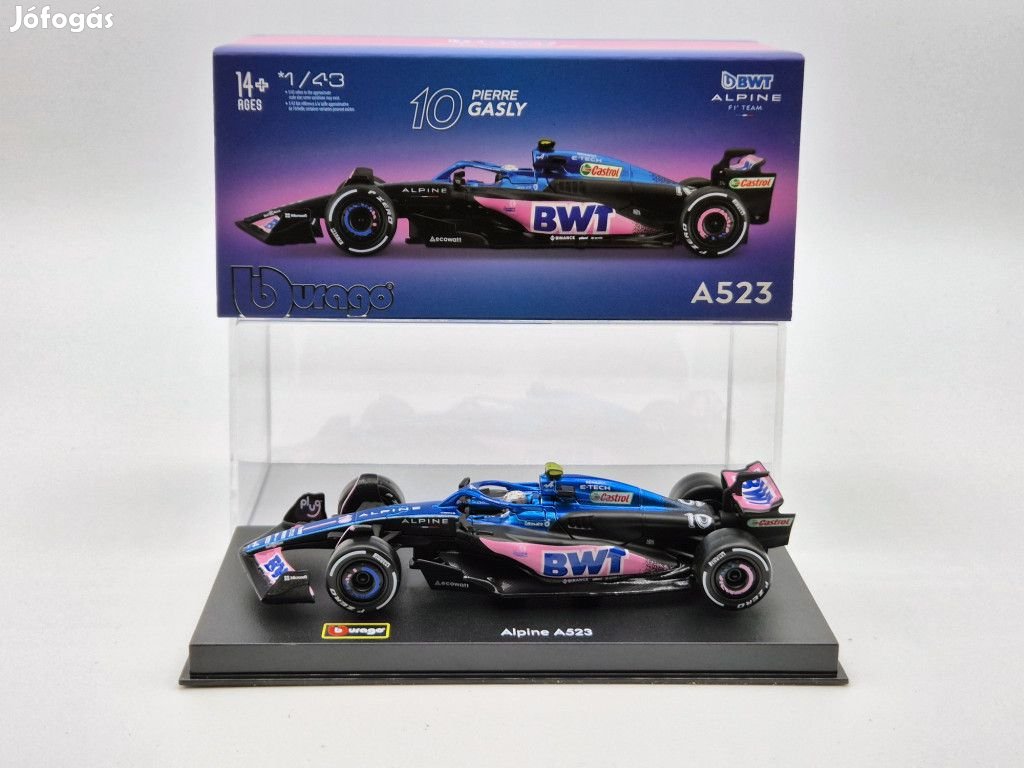 Renault Alpine A523 BWT Racing F1 #10 (2023) - Pierre Gasly - PILÓTÁV