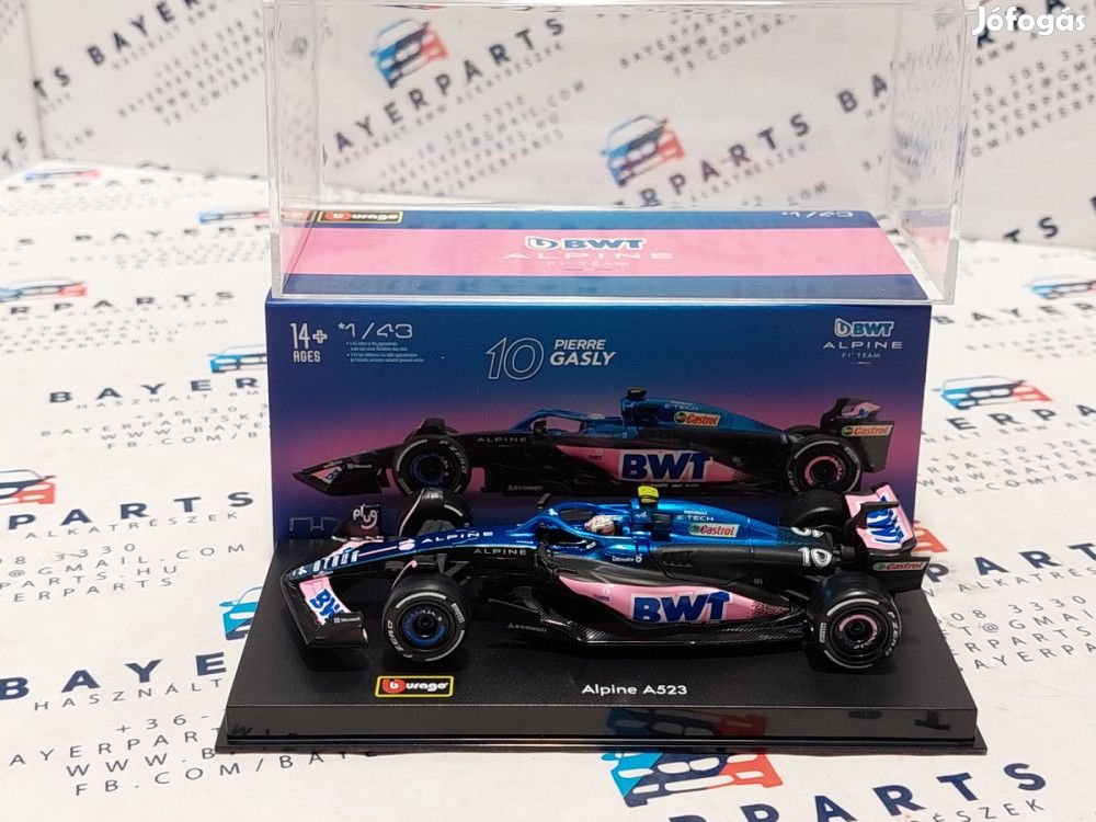 Renault Alpine A523 BWT Racing F1 #10 (2023) - Pierre Gasly - PILÓTÁV