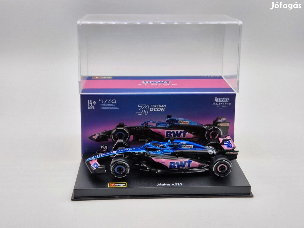 Renault Alpine A523 BWT Racing F1 #31 (2023) - Esteban Ocon - PILÓTÁV
