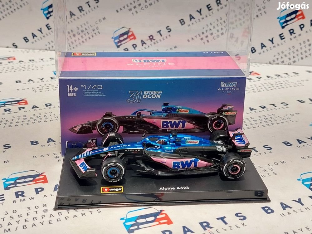 Renault Alpine A523 BWT Racing F1 #31 (2023) - Esteban Ocon - PILÓTÁV