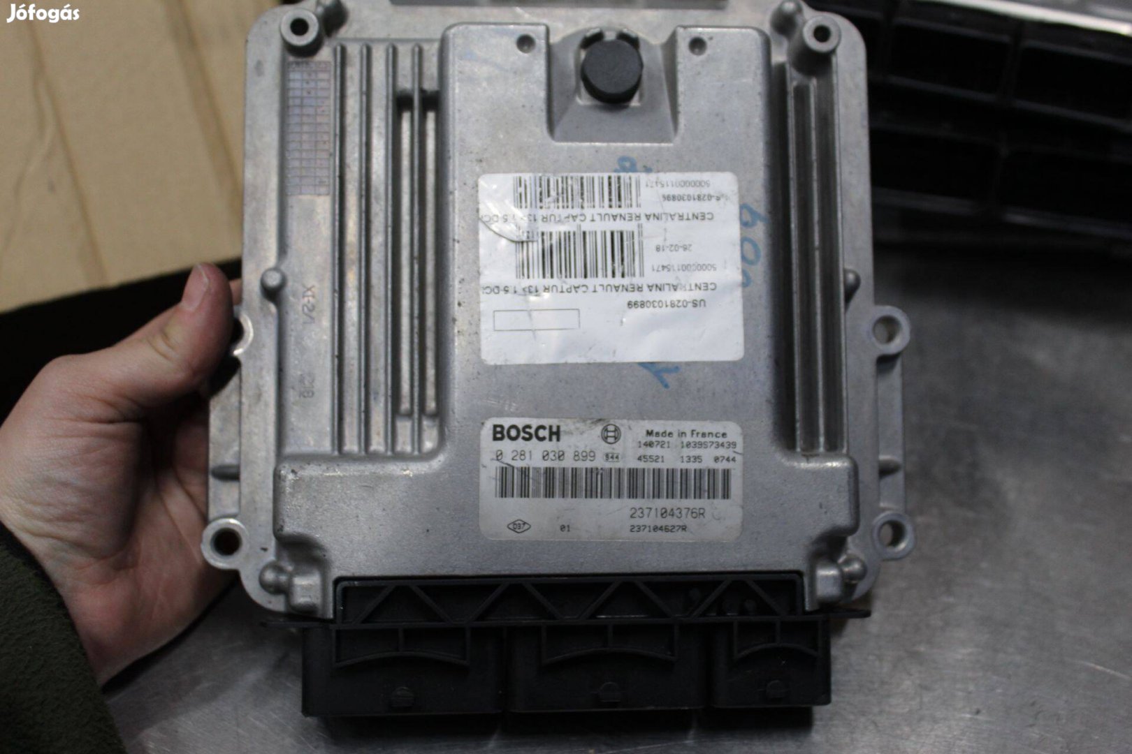 Renault Captur 1.5DCI motorvezérlő (237104376R)
