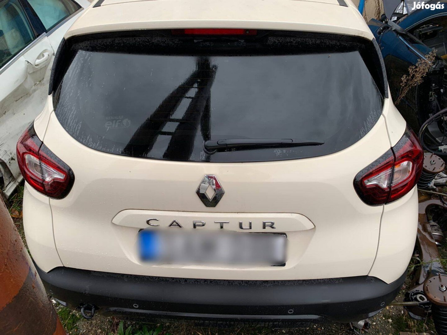 Renault Captur Csomagtérajtó Üveggel