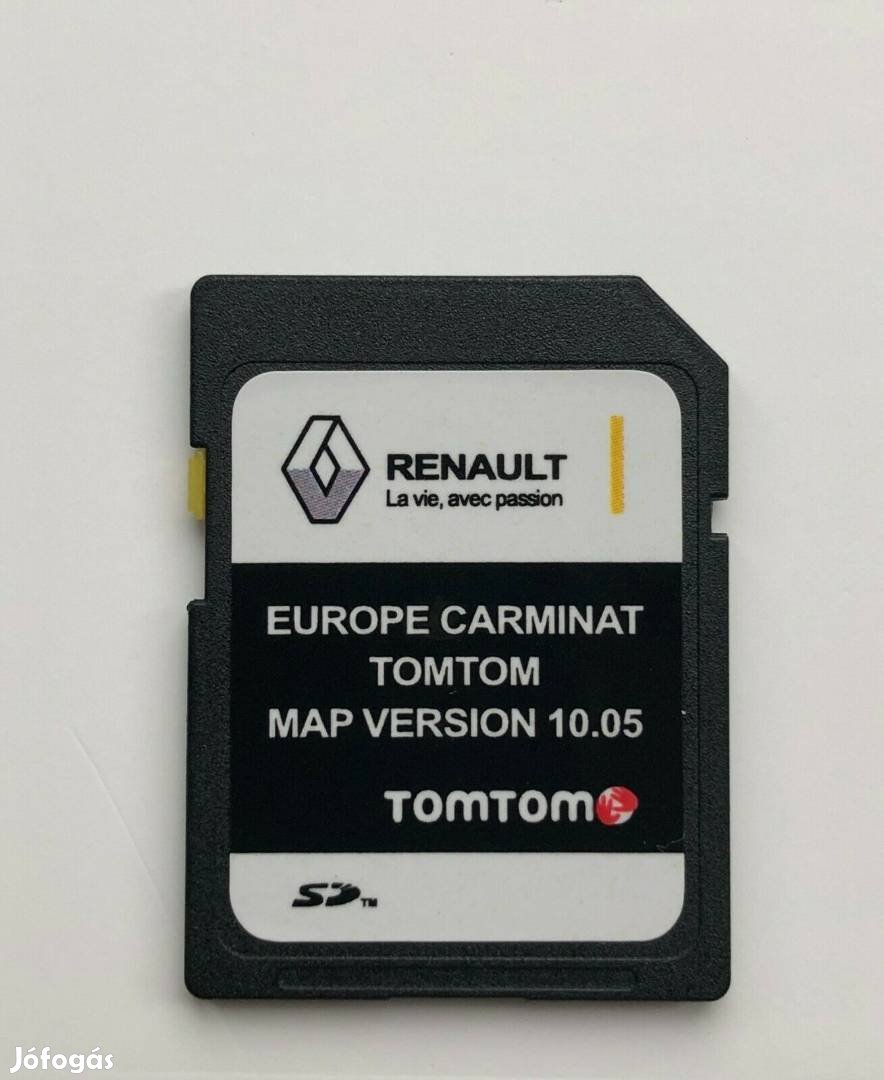 Renault Carminat Navigáció SD kártya 2023