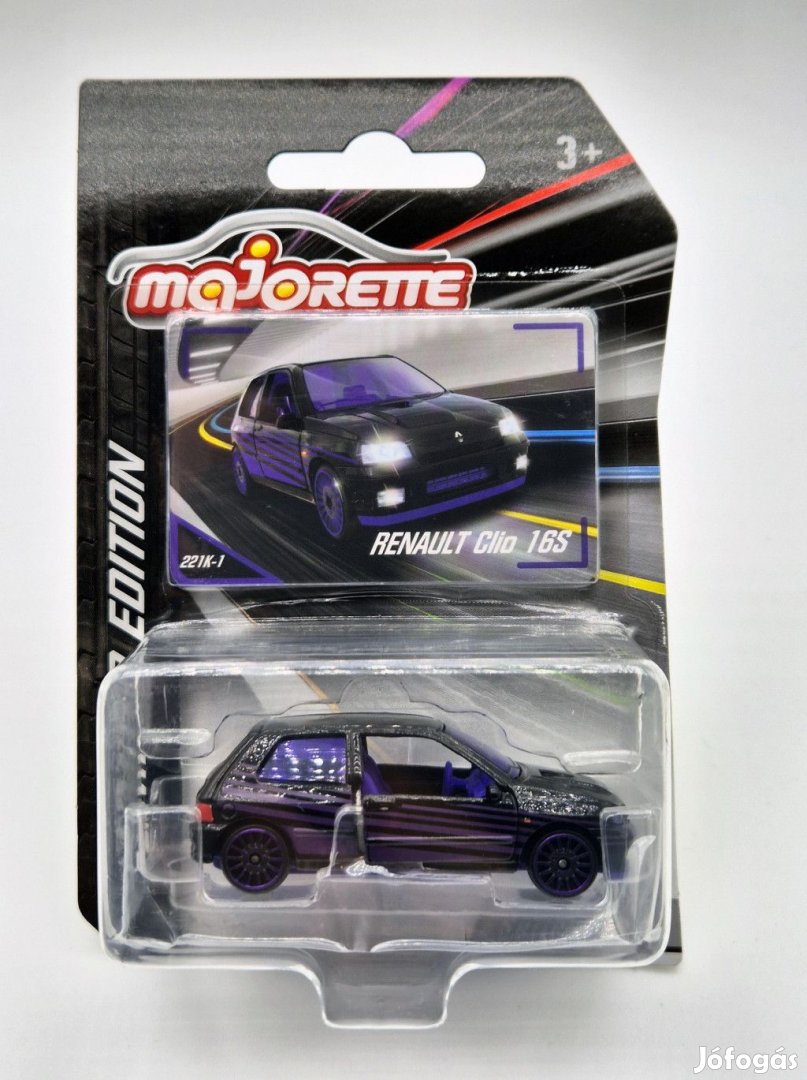 Renault Clio 16V (1997) -  Majorette - 60 years Anniversary Edition -
