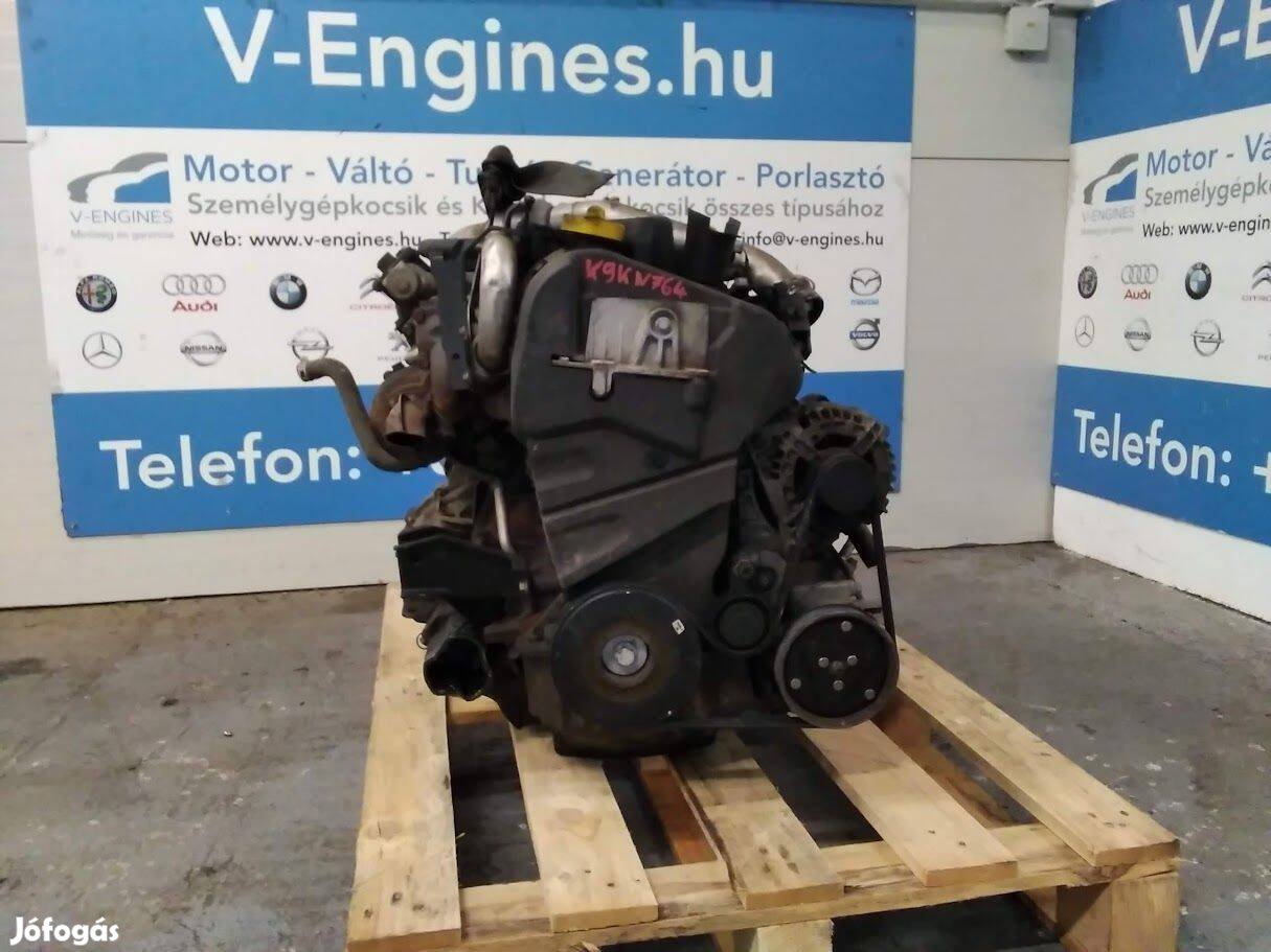 Renault Clio 1,5DCI, K9KN764 bontott motor