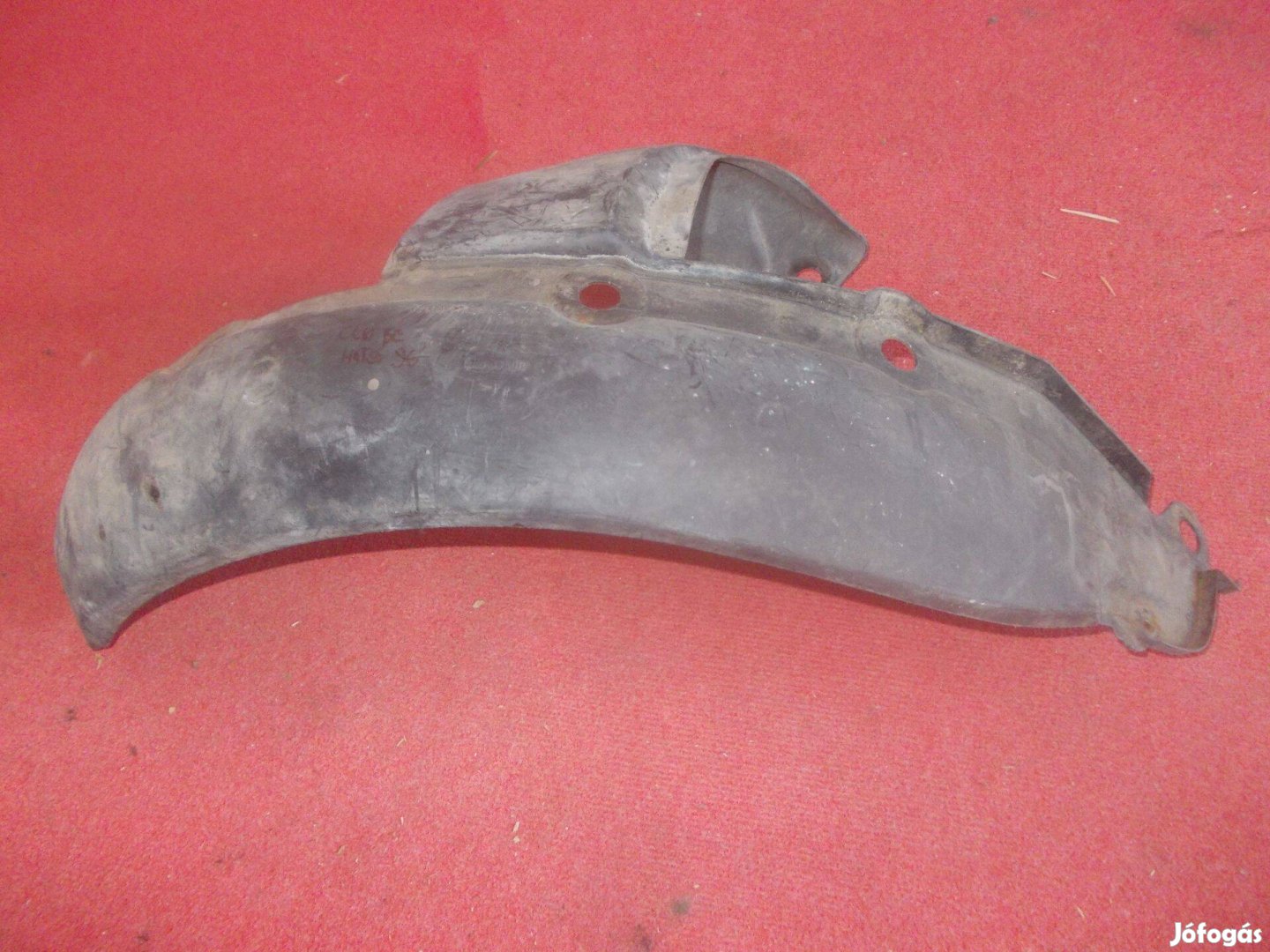 Renault Clio 1 bal első műanyag doblemez/ dobbetét hátsó rész 1991-98