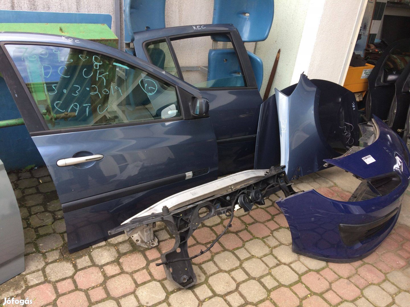 Renault Clio 2005-2009 Motorháztető, sárvédő, ajtó, csomagtérajtó