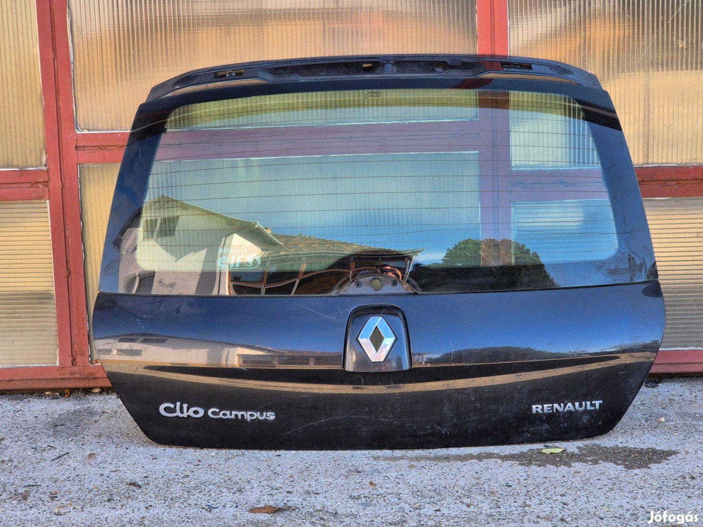 Renault Clio 2 Campus csomagtér ajtó üveggel