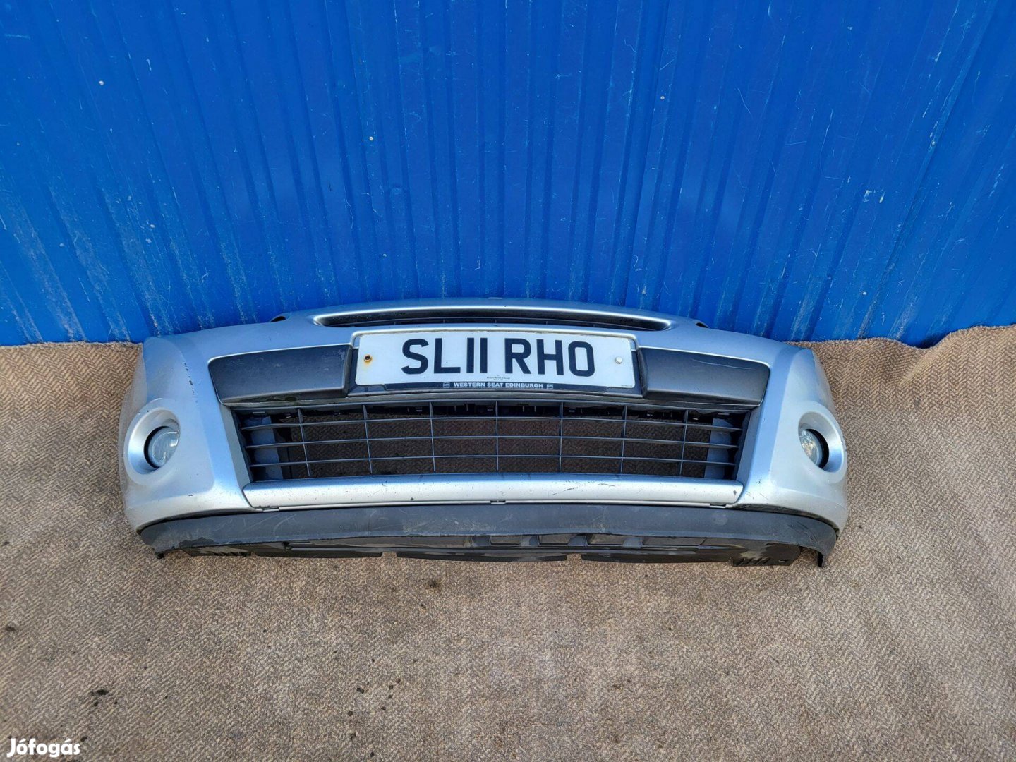Renault Clio 3 III 195 2009- gyári első lökhárító 960157154R koptató