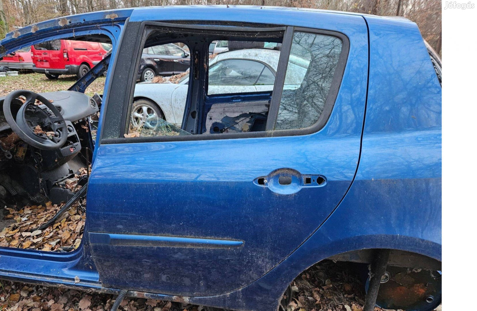 Renault Clio 3 bal hátsó ajtó