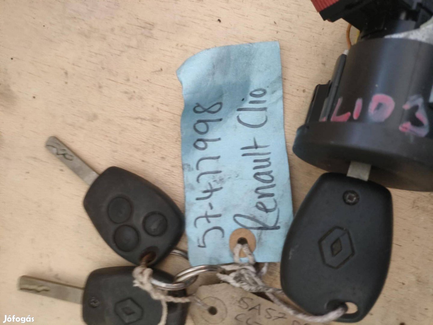 Renault Clio 3 gyújtáskapcsoló